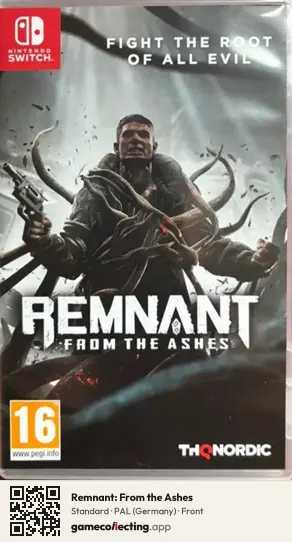 Remnant: From the Ashes Nintendo Switch, Germany box front