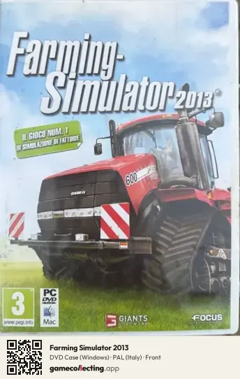Farming Simulator 2013 Computer, Italy box front