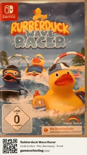 Rubberduck Wave Racer Nintendo Switch, Germany box front