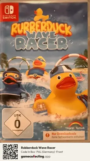 Rubberduck Wave Racer Nintendo Switch, Germany box front