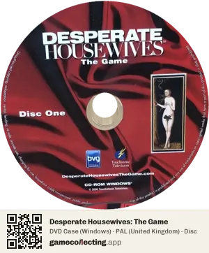 Desperate Housewives: The Game Computer, PAL disc
