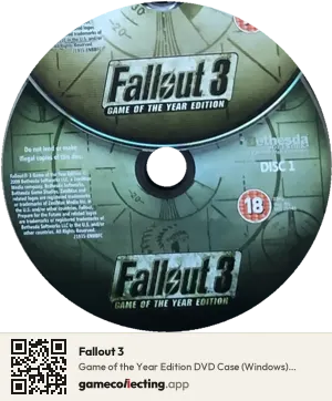 Fallout 3 Computer, PAL disc