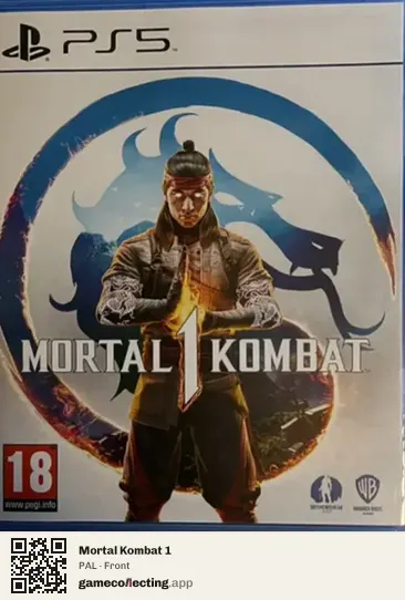 Mortal Kombat 1 PlayStation 5, PAL box front