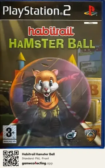 Habitrail Hamster Ball PlayStation 2, PAL box front