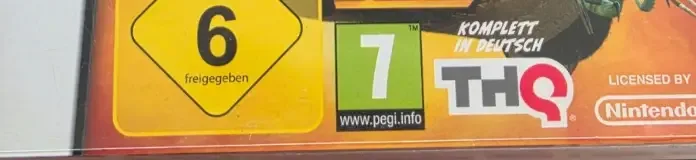 Kung Fu Panda 2, the USK square on its front