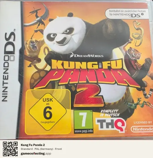 Kung Fu Panda 2 Nintendo DS, Germany box front