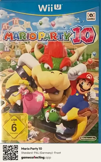 Mario Party 10 Nintendo Wii U, Germany box front