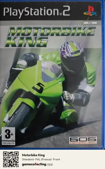Motorbike King PlayStation 2, France box front