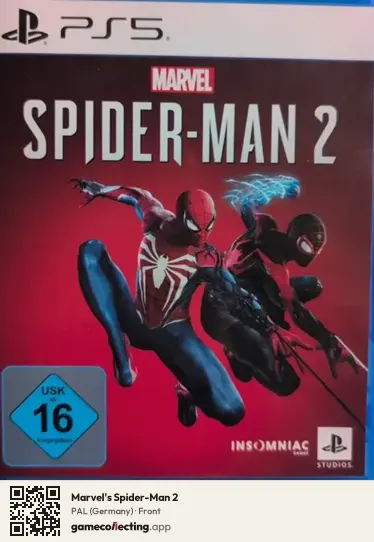 Marvel's Spider-Man 2 PlayStation 5, Germany box front