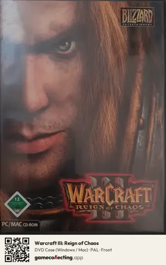 Warcraft III: Reign of Chaos Computer, PAL box front