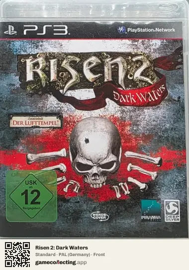 Risen 2: Dark Waters PlayStation 3, Germany box front
