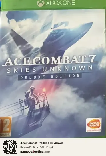 Ace Combat 7: Skies Unknown Xbox One, PAL box front