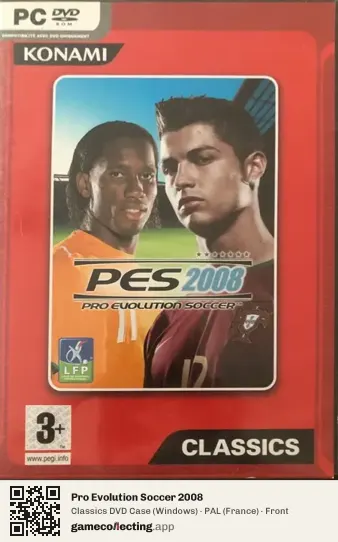 Pro Evolution Soccer 2008 Computer, France box front