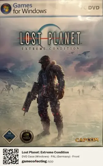 Lost Planet: Extreme Condition Computer, Germany box front