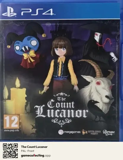 The Count Lucanor PlayStation 4, PAL box front