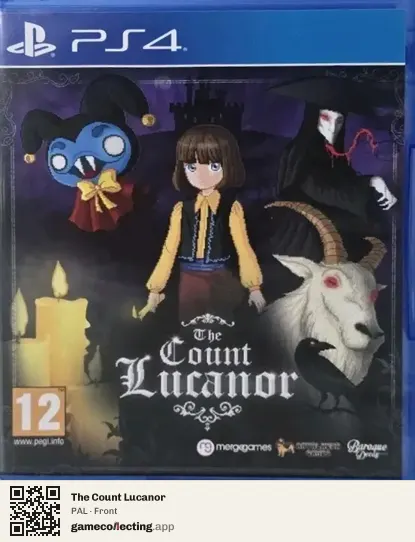 The Count Lucanor PlayStation 4, PAL box front