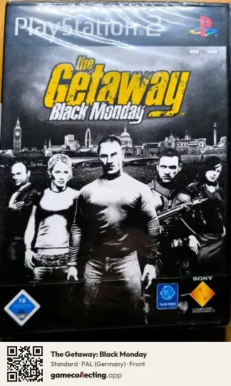 The Getaway: Black Monday PlayStation 2, Germany box front