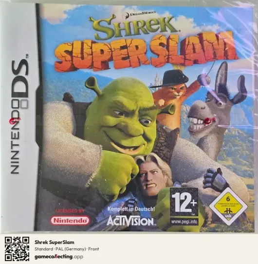 Shrek SuperSlam Nintendo DS, Germany box front