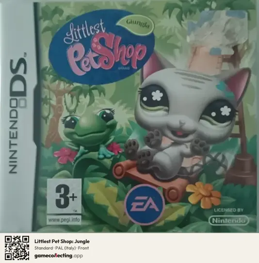 Littlest Pet Shop: Jungle Nintendo DS, Italy box front