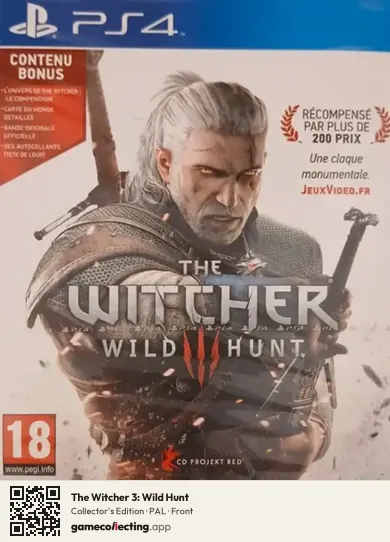 The Witcher 3: Wild Hunt PlayStation 4, PAL box front