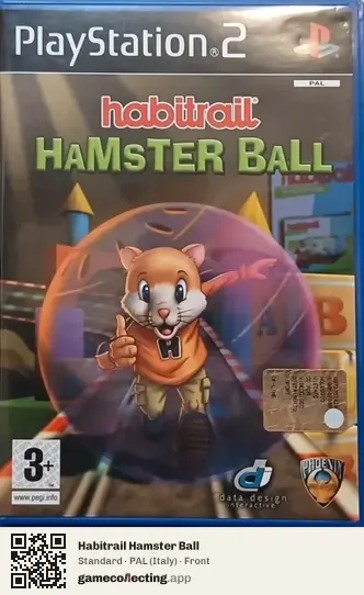 Habitrail Hamster Ball PlayStation 2, Italy box front