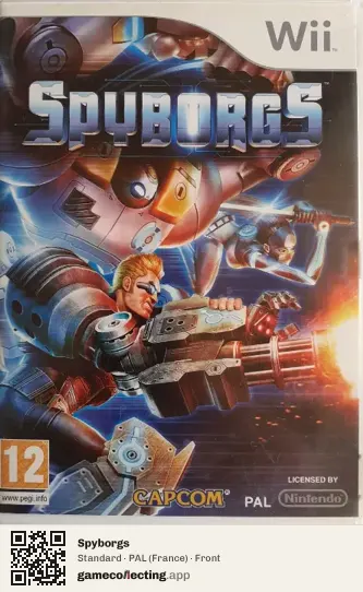 Spyborgs Nintendo Wii, France box front