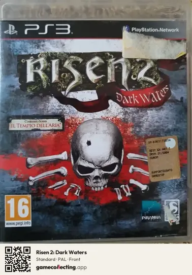 Risen 2: Dark Waters PlayStation 3, PAL box front