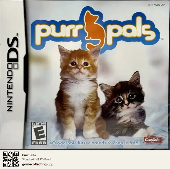 Purr Pals Nintendo DS, NTSC box front