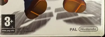Mario Kart Wii, the PEGI square on its front