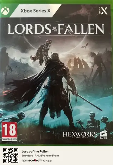 Lords of the Fallen Xbox Series X, France box front