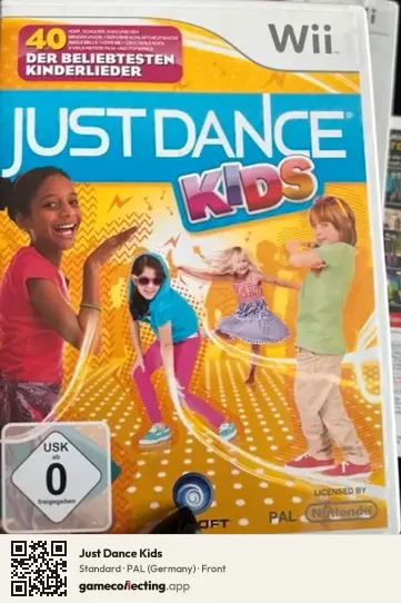 Just Dance Kids Nintendo Wii, Germany box front