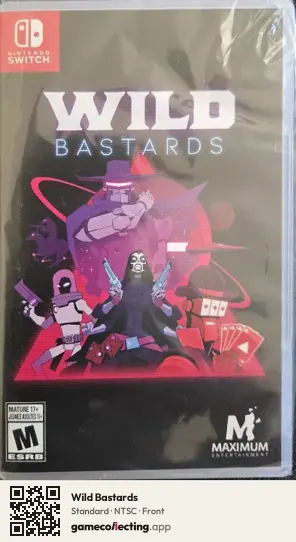 Wild Bastards Nintendo Switch, NTSC box front