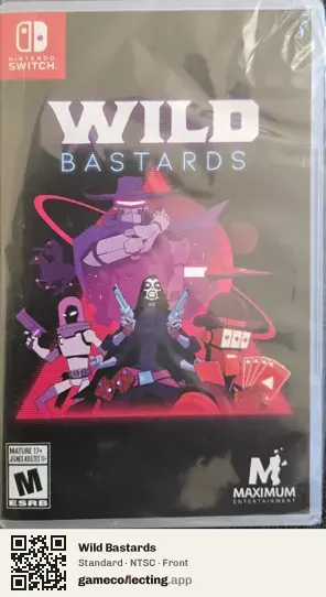 Wild Bastards Nintendo Switch, NTSC box front