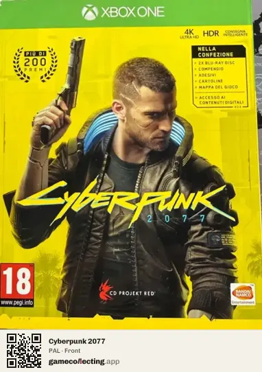 Cyberpunk 2077 Xbox One, PAL box front