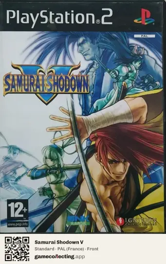 Samurai Shodown V PlayStation 2, France box front