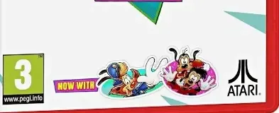 The Disney Afternoon Collection, the PEGI square on its front