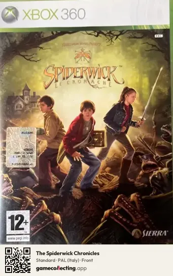 The Spiderwick Chronicles Xbox 360, Italy box front