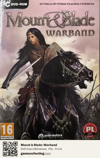 Mount & Blade: Warband Computer, PAL box front