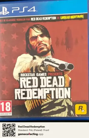 Red Dead Redemption PlayStation 4, Poland box front