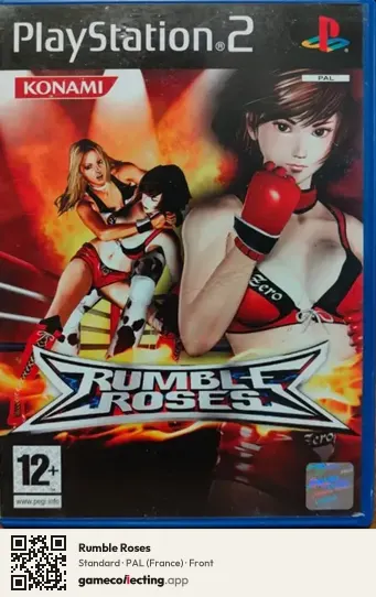 Rumble Roses PlayStation 2, France box front