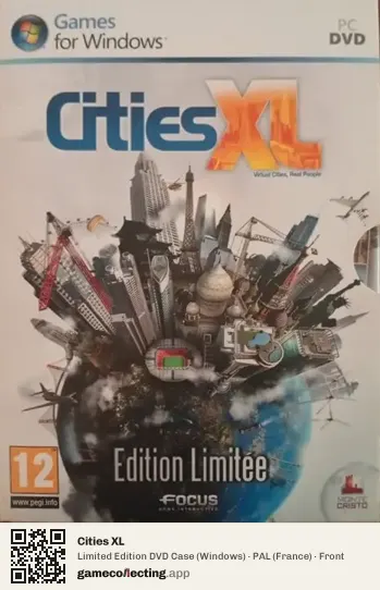 Cities XL Computer, France box front