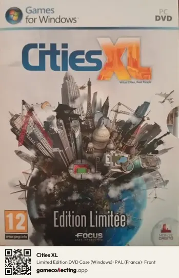 Cities XL Computer, France box front