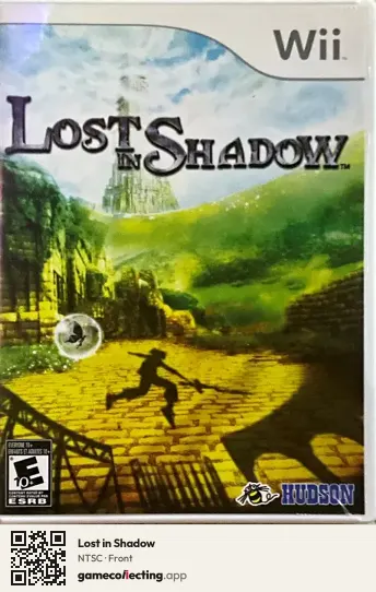 Lost in Shadow Nintendo Wii, NTSC box front