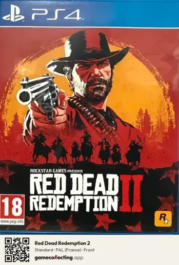 Red Dead Redemption 2 PlayStation 4, France box front