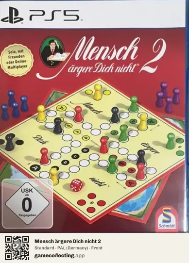 Mensch ärgere Dich nicht 2 PlayStation 5, Germany box front