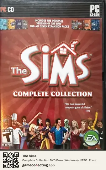 The Sims Computer, NTSC box front