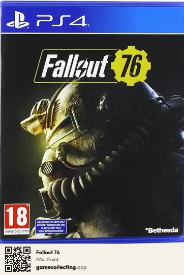 Fallout 76 PlayStation 4, PAL box front