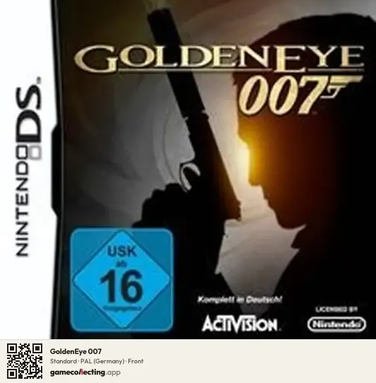 GoldenEye 007 Nintendo DS, Germany box front