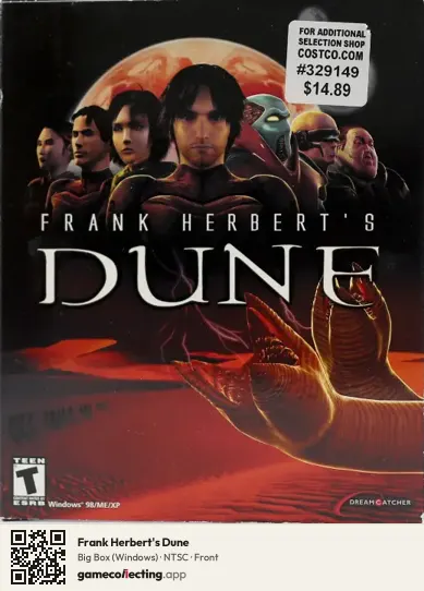 Frank Herbert's Dune Computer, NTSC box front