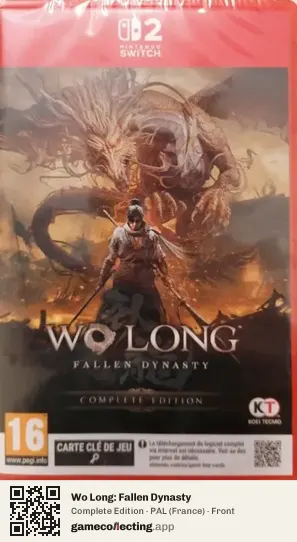 Wo Long: Fallen Dynasty Nintendo Switch 2, France box front